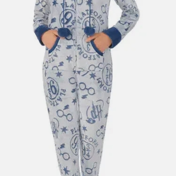 Harry Potter Onesie Size Large Womens - Gender Neutral Fashion New With Tags - Picture 3 of 7